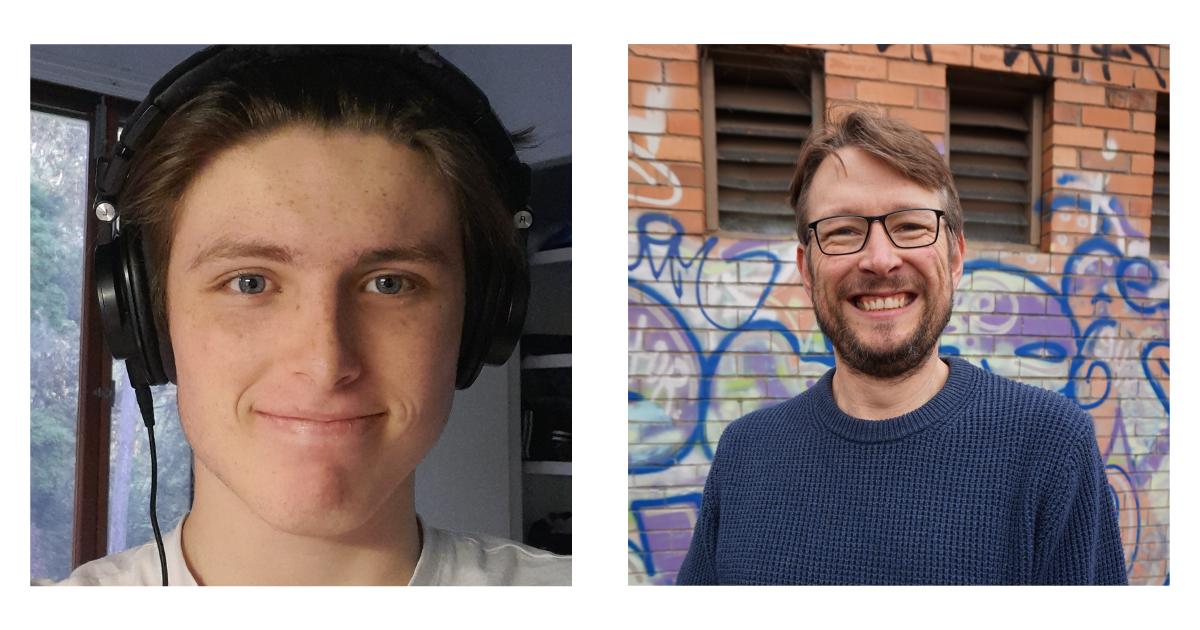 Jonothan 'Jono' Vickers, IRL Creative Advisor (pictured left) and Daniel Donahoo, IRL Producer (pictured right)